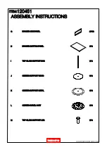 Предварительный просмотр 3 страницы Coaster 120451 Assembly Instructions Manual