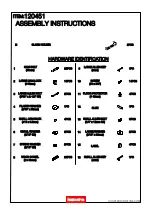 Предварительный просмотр 4 страницы Coaster 120451 Assembly Instructions Manual