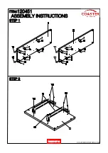 Предварительный просмотр 5 страницы Coaster 120451 Assembly Instructions Manual