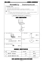 Preview for 2 page of Coaster 120695 Assembly Instructions