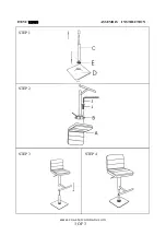 Preview for 3 page of Coaster 120695 Assembly Instructions