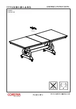 Preview for 6 page of Coaster 121281 Assembly Instructions Manual