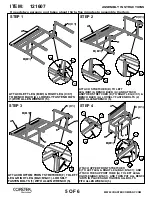 Preview for 5 page of Coaster 121607 Assembly Instructions Manual