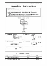 Preview for 2 page of Coaster 122094 Assembly Instruction