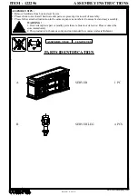 Preview for 2 page of Coaster 122256 Assembly Instructions