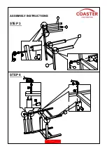 Предварительный просмотр 5 страницы Coaster 130005 Assembly Instructions Manual