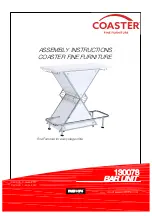 Coaster 130078 Assembly Instructions Manual preview