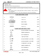 Preview for 2 page of Coaster 150157 Assembly Instructions