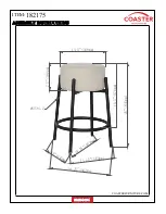 Preview for 4 page of Coaster 182175 Assembly Instructions