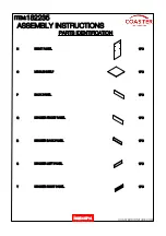 Preview for 4 page of Coaster 182235 Assembly Instructions Manual