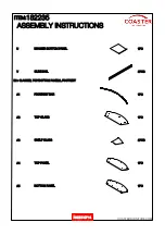 Preview for 5 page of Coaster 182235 Assembly Instructions Manual