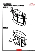 Preview for 12 page of Coaster 182235 Assembly Instructions Manual