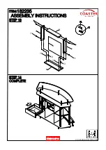 Preview for 13 page of Coaster 182235 Assembly Instructions Manual