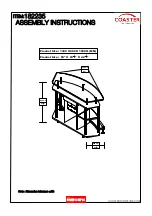 Preview for 14 page of Coaster 182235 Assembly Instructions Manual