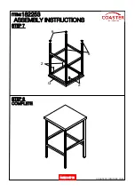 Preview for 8 page of Coaster 182253 Assembly Instructions Manual