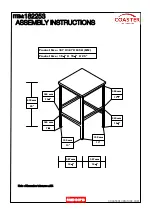 Preview for 10 page of Coaster 182253 Assembly Instructions Manual