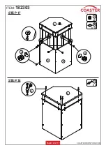 Preview for 12 page of Coaster 182303 Assembly Instructions Manual