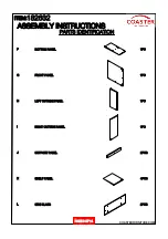 Preview for 3 page of Coaster 182632 Assembly Instructions Manual