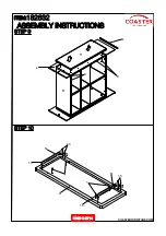 Preview for 10 page of Coaster 182632 Assembly Instructions Manual