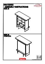 Preview for 13 page of Coaster 182632 Assembly Instructions Manual