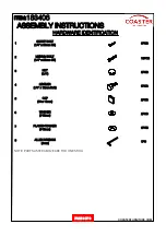 Preview for 3 page of Coaster 183406 Assembly Instructions Manual