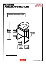 Preview for 6 page of Coaster 183406 Assembly Instructions Manual