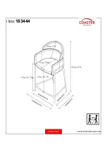 Preview for 5 page of Coaster 183444 Assembly Instructions