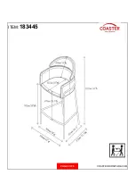 Preview for 5 page of Coaster 183445 Assembly Instructions