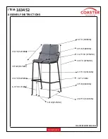 Предварительный просмотр 4 страницы Coaster 183452 Assembly Instructions