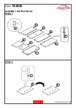 Предварительный просмотр 6 страницы Coaster 183600 Assembly Instructions Manual