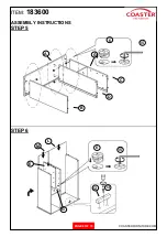 Предварительный просмотр 8 страницы Coaster 183600 Assembly Instructions Manual