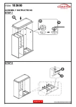 Предварительный просмотр 9 страницы Coaster 183600 Assembly Instructions Manual