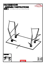 Preview for 3 page of Coaster 190621CHR Assembly Instructions