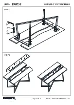 Preview for 4 page of Coaster 190751 Assembly Instructions