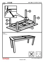 Предварительный просмотр 3 страницы Coaster 192028 Assembly Instructions