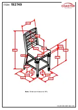 Preview for 6 page of Coaster 192749 Assembly Instructions Manual