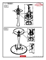 Preview for 3 page of Coaster 193051 Assembly Instructions