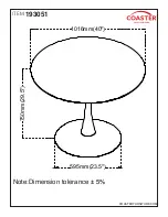 Preview for 5 page of Coaster 193051 Assembly Instructions