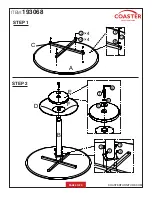 Preview for 3 page of Coaster 193068 Assembly Instructions