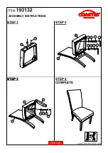 Preview for 3 page of Coaster 193132 Assembly Instructions