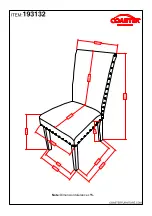 Preview for 4 page of Coaster 193132 Assembly Instructions