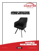 Preview for 1 page of Coaster 193372BLK Assembly Instructions