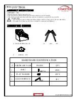 Preview for 2 page of Coaster 193372BLK Assembly Instructions