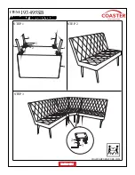 Preview for 3 page of Coaster 193495SB Assembly Instructions