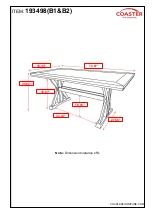 Preview for 4 page of Coaster 193498B1 Assembly Instructions