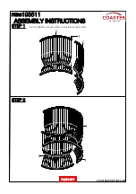 Preview for 3 page of Coaster 193511 Assembly Instructions Manual