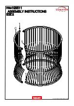 Preview for 4 page of Coaster 193511 Assembly Instructions Manual