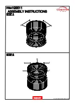 Preview for 5 page of Coaster 193511 Assembly Instructions Manual