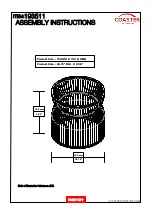 Preview for 7 page of Coaster 193511 Assembly Instructions Manual