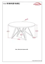 Preview for 4 page of Coaster 193801 Assembly Instructions